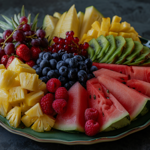 طبق الفاكهة 2