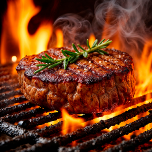 صحن لحم صغير